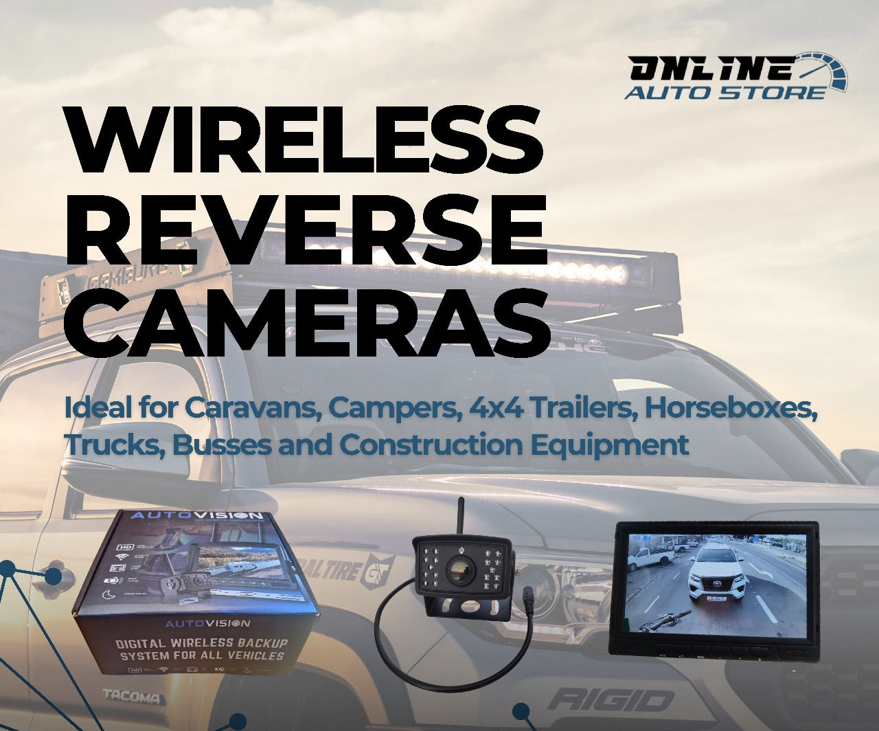 Universal Wireless Camera Kit with 1 Camera